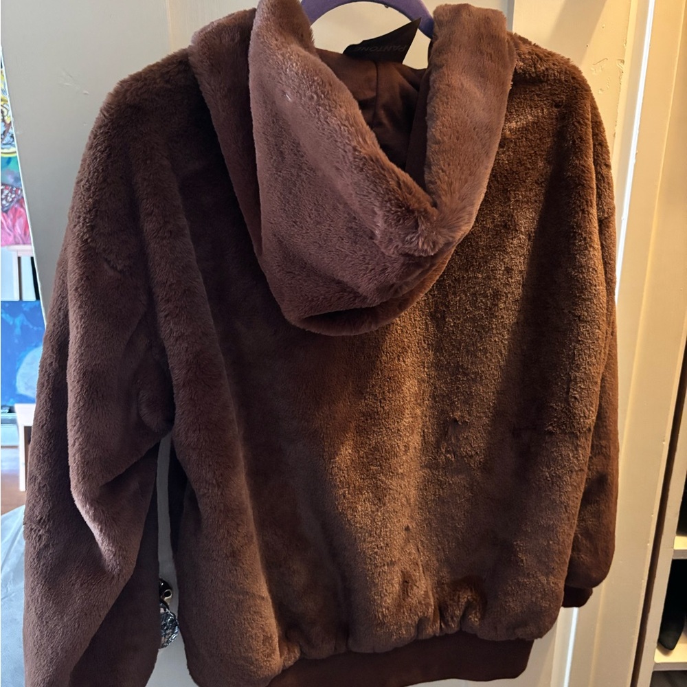 Forever 21 Brown Bomber Jacket